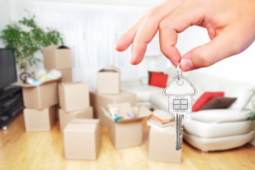 Flat move in West Kensington with careful handling on stairs