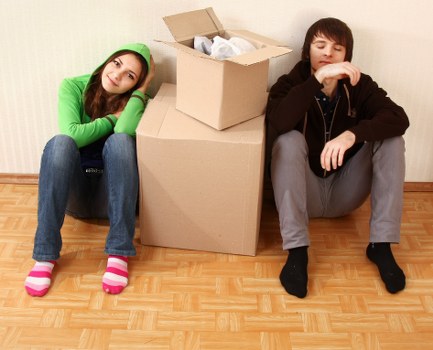 Removals van and moving crew serving West Kensington customers