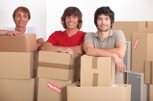 Commercial moving van support in West Kensington