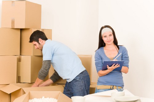 West Kensington business relocation with careful loading and transport