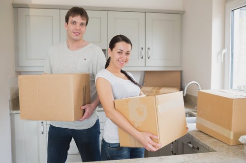 West Kensington moving truck service for flats and businesses